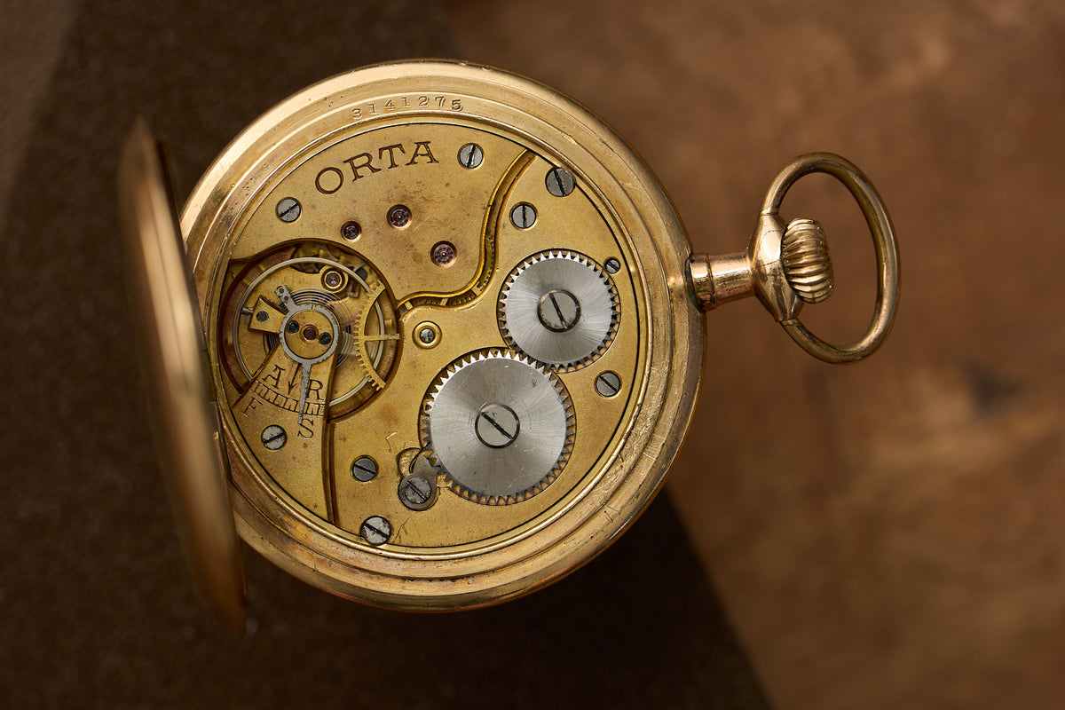 Full Hunter Cased by the Illinois Watch Case Co., c.1918