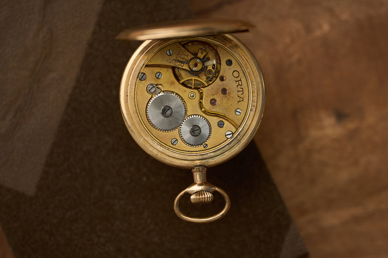 Full Hunter Cased by the Illinois Watch Case Co., c.1918