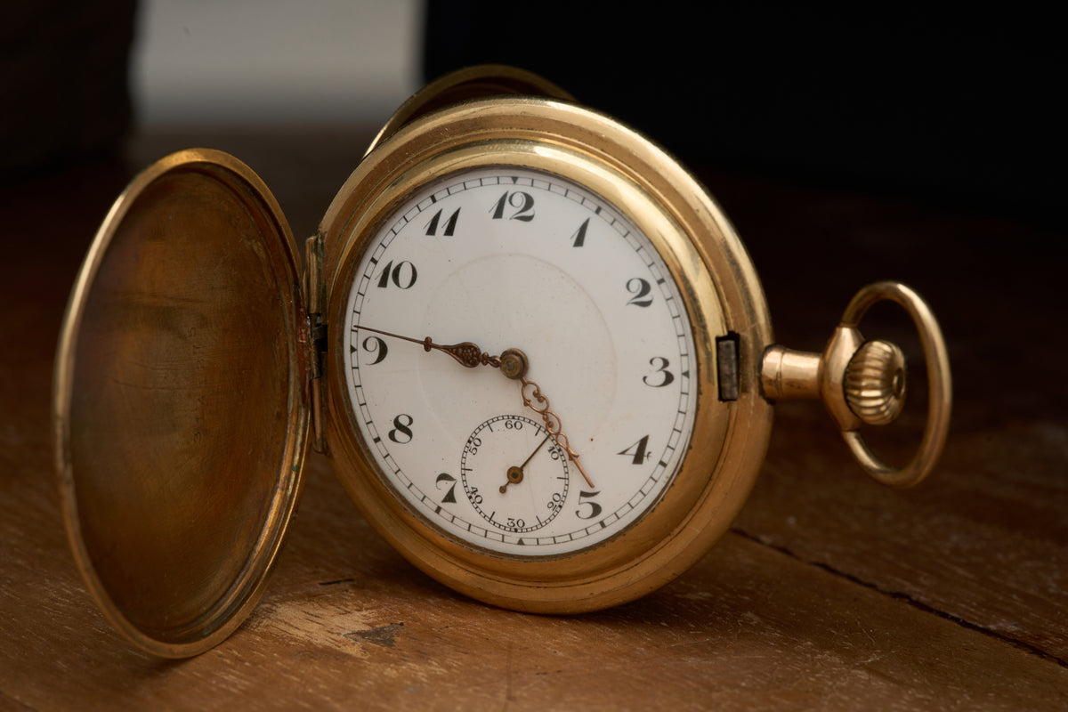 Full Hunter Cased by the Illinois Watch Case Co., c.1918