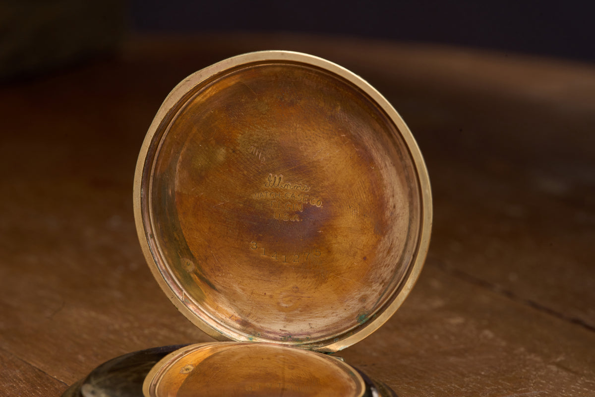 Full Hunter Cased by the Illinois Watch Case Co., c.1918