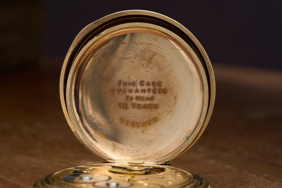 Full Hunter Cased by the Illinois Watch Case Co., c.1918