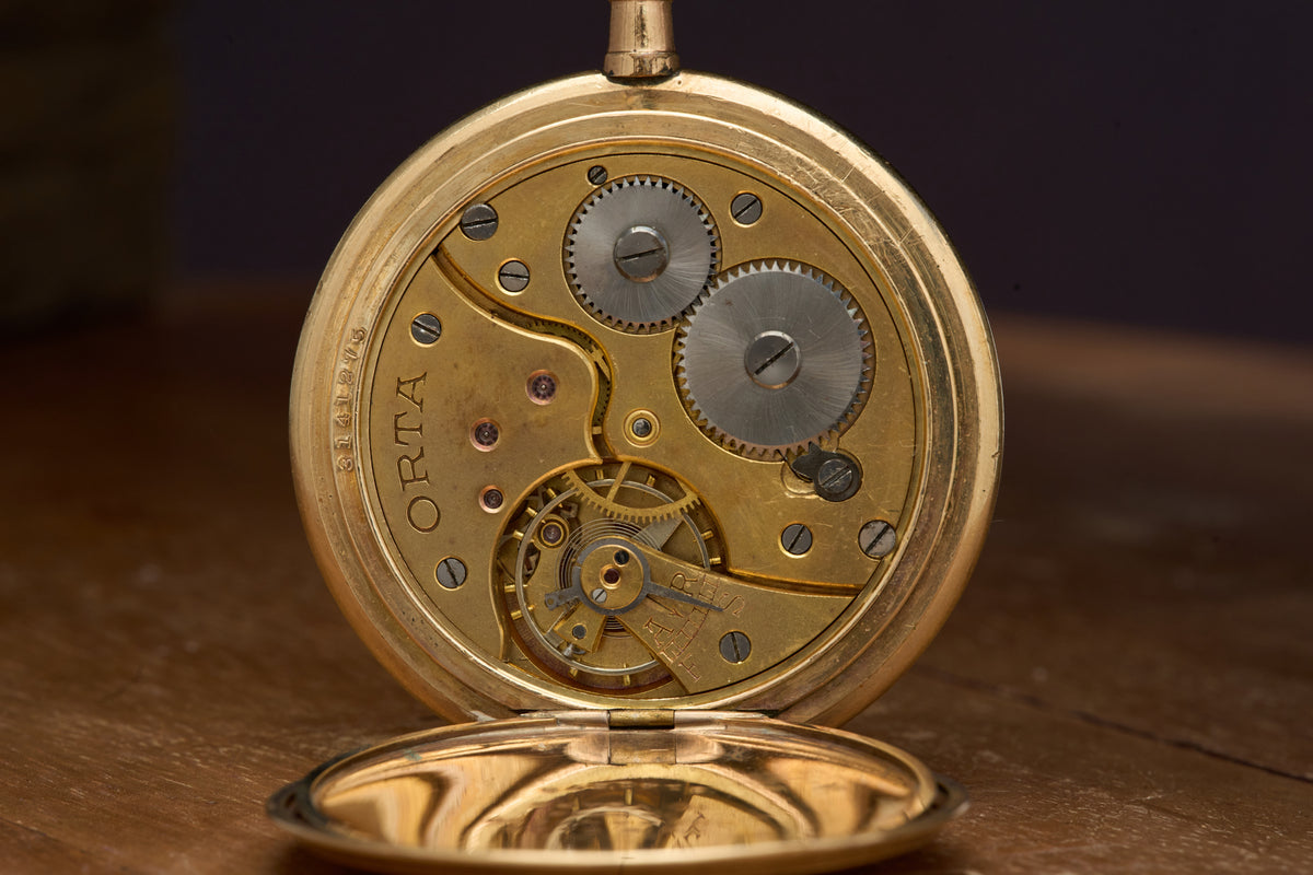 Full Hunter Cased by the Illinois Watch Case Co., c.1918