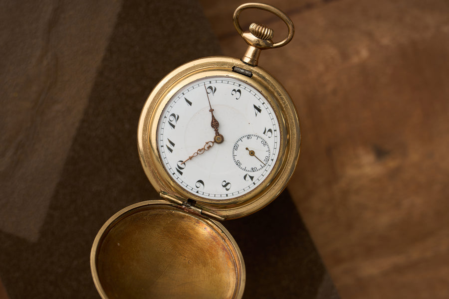 Full Hunter Cased by the Illinois Watch Case Co., c.1918