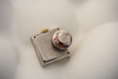 Patek Philippe White Gold Brooch Watch, Calatrava Cross, c.1970, detail view 11