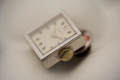 Patek Philippe White Gold Brooch Watch, Calatrava Cross, c.1970, detail view 8