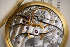 Patek Philippe 18ct Gold Pocket Watch, Geneva Seal, c.1960, detail view 14