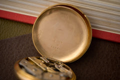 Patek Philippe Gold Pocket Watch, Floral Engraving, c.1888, detail view 10