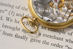 Patek Philippe 18ct Gold Pocket Watch, Geneva Seal, c.1960, detail view 16