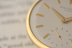 Patek Philippe 18ct Gold Pocket Watch, Geneva Seal, c.1960, detail view 20