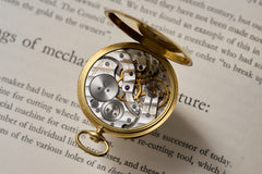 Patek Philippe 18ct Gold Pocket Watch, Geneva Seal, c.1960, detail view 4