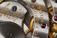 Patek Philippe 18ct Gold Pocket Watch, Geneva Seal, c.1960, detail view 9