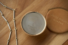 Patek Philippe Two-Tone Gold Pocket Watch, Brock & Co, c.1931, detail view 5