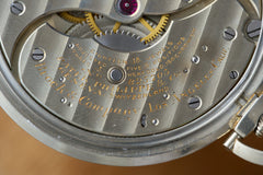 Patek Philippe Two-Tone Gold Pocket Watch, Brock & Co, c.1931, detail view 9