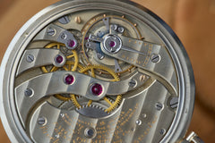 Patek Philippe Two-Tone Gold Pocket Watch, Brock & Co, c.1931, detail view 10