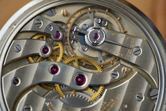 Patek Philippe Two-Tone Gold Pocket Watch, Brock & Co, c.1931, detail view 11