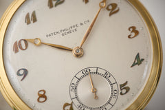 Patek Philippe 18ct Gold Pocket Watch, Henri Stern, c.1937, detail view 18