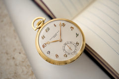 Patek Philippe 18ct Gold Pocket Watch, Henri Stern, c.1937, detail view 3
