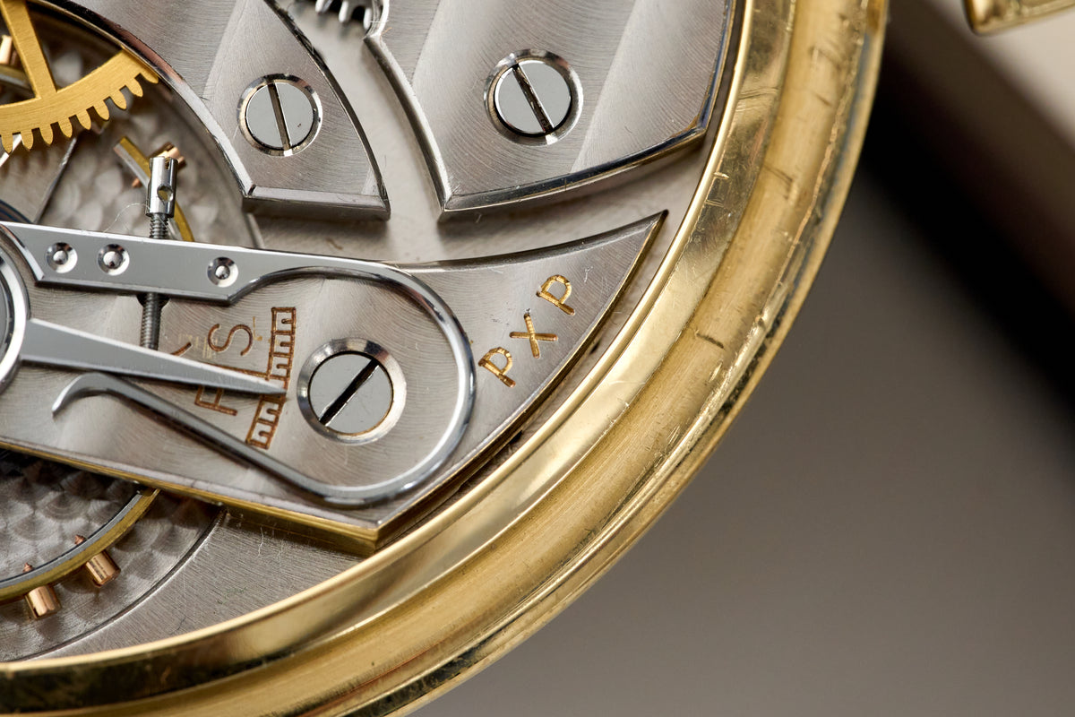 Patek Philippe 18ct Gold Pocket Watch, Henri Stern, c.1937, detail view 14