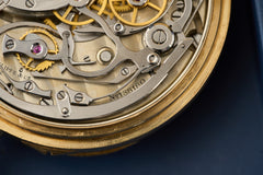 Patek Philippe 18ct Gold Chronograph Pocket Watch, 1913, detail view 11