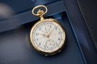 18ct Gold Column Wheel Chronograph, Named, January 1913