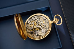 Patek Philippe 18ct Gold Chronograph Pocket Watch, 1913, detail view 5