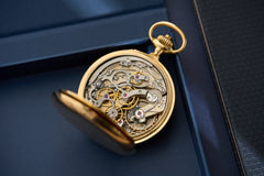 Patek Philippe 18ct Gold Chronograph Pocket Watch, 1913, detail view 7