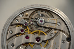 Patek Philippe Platinum Pocket Watch, Diamond Dial, c.1937, detail view 20