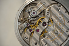 Patek Philippe Platinum Pocket Watch, Diamond Dial, c.1937, detail view 22