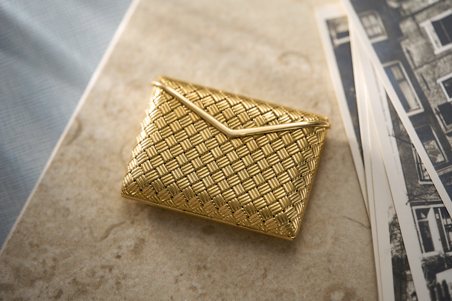 The 'Envelope' in 18k Woven Gold, Ref. 9513, c.1965