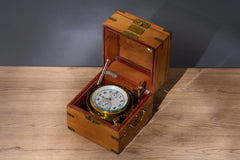 Poljot 6MX Marine Chronometer, First Moscow Watch Factory, 1993, detail view 16
