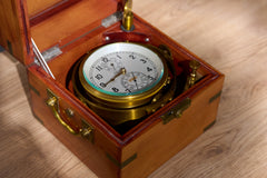 Poljot 6MX Marine Chronometer, First Moscow Watch Factory, 1993, detail view 21