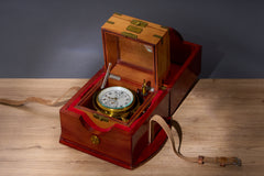 Poljot 6MX Marine Chronometer, First Moscow Watch Factory, 1993, front view