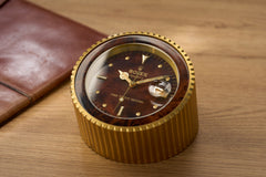 Rolex 'Time to the Second' Dealer Desk Clock, Ref. 455, c.1985, detail view 14