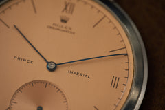 Rolex Prince Imperial Pocket Watch, Salmon Dial, c.1930, detail view 18