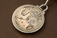 Rolex Prince Imperial Pocket Watch, Salmon Dial, c.1930, detail view 5