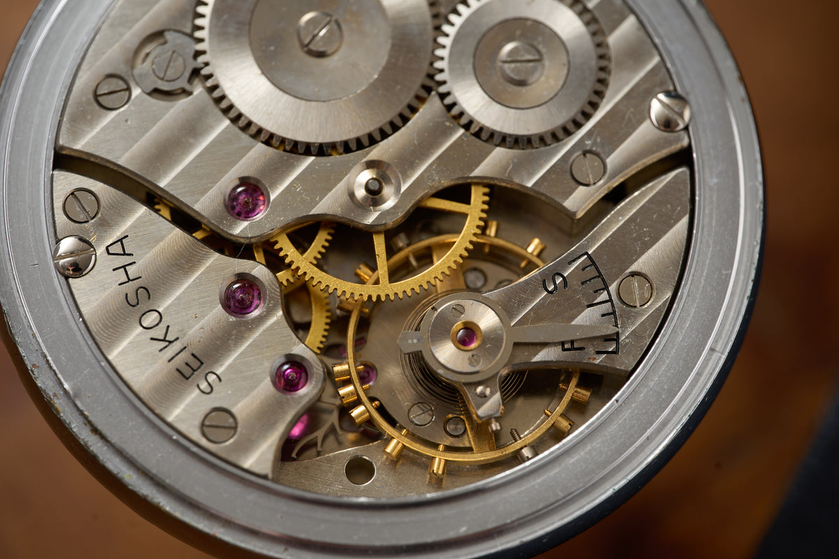 Type 19 Railway Watch, Second Setting Diaflex, 1966