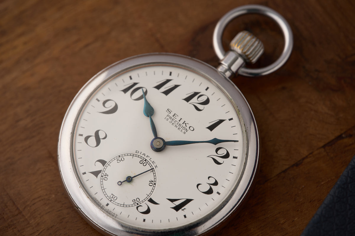 Type 19 Railway Watch, Second Setting Diaflex, 1966