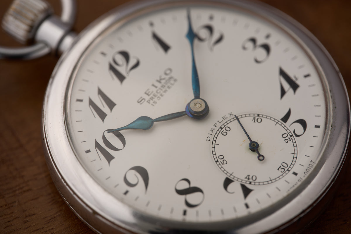 Type 19 Railway Watch, Second Setting Diaflex, 1966