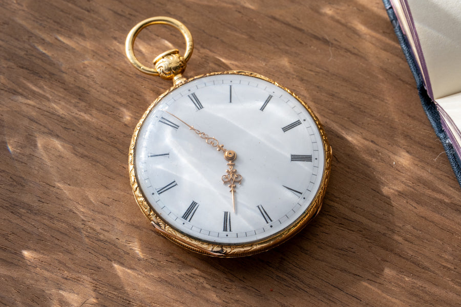18ct Gold Quarter-Repeater, a Maker Held at Greenwich, c.1850