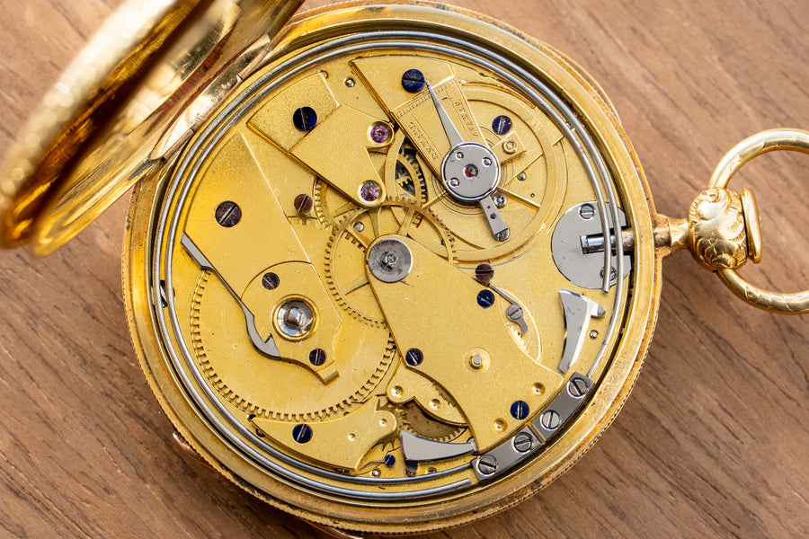 18ct Gold Quarter-Repeater, a Maker Held at Greenwich, c.1850