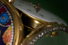 Painted Enamel Allegory of Painting, Paste-Set, c.1810, detail view 21