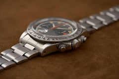 Tudor Oysterdate 'Home Plate' Chronograph 7032/0, c.1971, screw-down crown and pushers