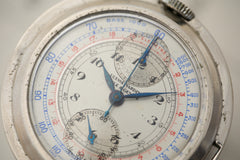Ulysse Nardin Chronograph Pocket Watch, Tachymetre, c.1940, detail view 12