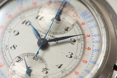 Ulysse Nardin Chronograph Pocket Watch, Tachymetre, c.1940, detail view 13