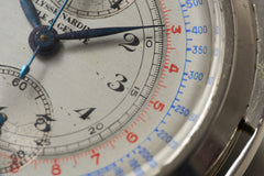 Ulysse Nardin Chronograph Pocket Watch, Tachymetre, c.1940, detail view 15