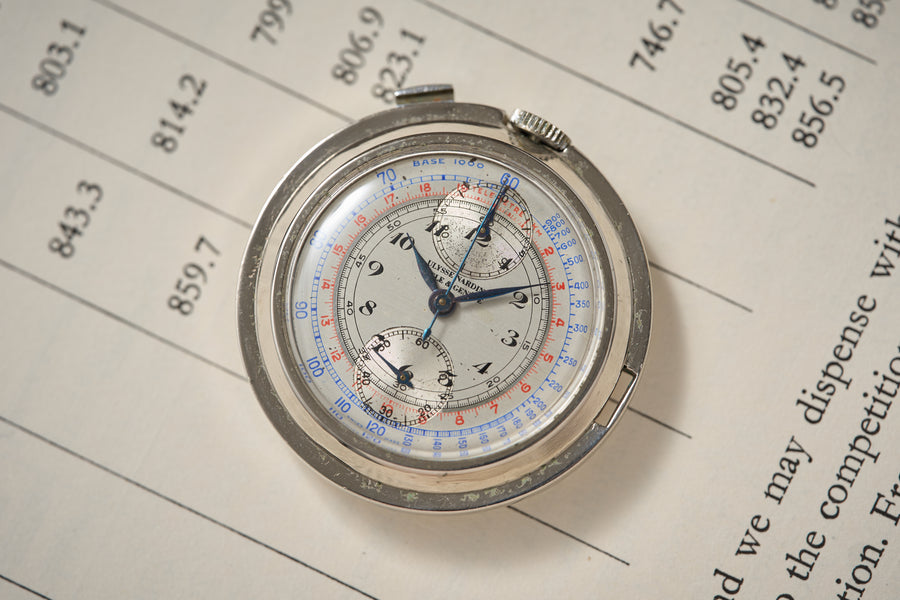 Column-Wheel Chronograph, Tachymetre and Telemetre, c.1940
