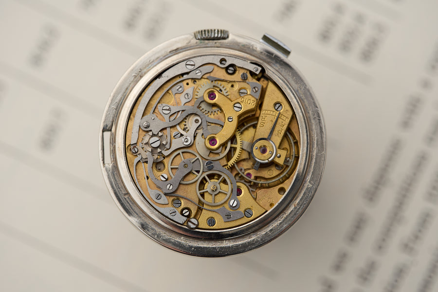 Column-Wheel Chronograph, Tachymetre and Telemetre, c.1940