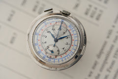 Ulysse Nardin Chronograph Pocket Watch, Tachymetre, c.1940, detail view 5