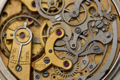 Ulysse Nardin Chronograph Pocket Watch, Tachymetre, c.1940, detail view 8
