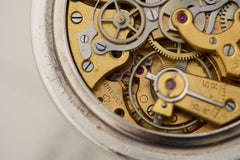 Ulysse Nardin Chronograph Pocket Watch, Tachymetre, c.1940, detail view 9